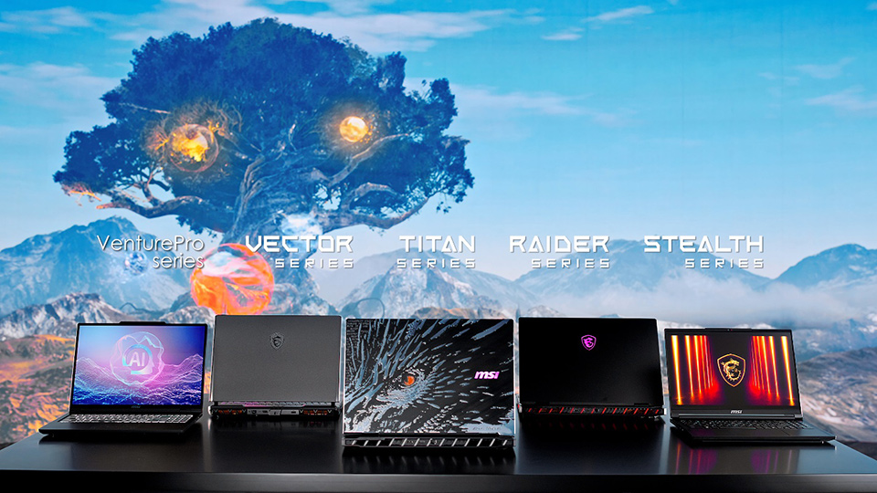 MSI Unveils Norse Mythology-Inspired RTX 50 Series Laptops